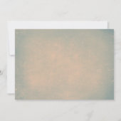 ヴィンテージブルーツリーの田舎風リハーサルディナー招待状 招待状 (裏面)