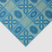 ヴィンテージブルーデザイン 薄葉紙 (詳細)