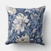 ヴィンテージブルーデライト クッション (正面)