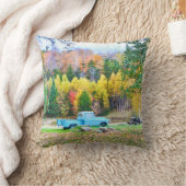 ヴィンテージブルートラック クッション (ブランケット)