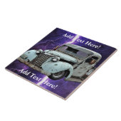 ヴィンテージブルートラック タイル (側面)