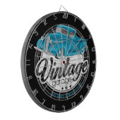 ヴィンテージブルートラック ダーツボード (正面左)