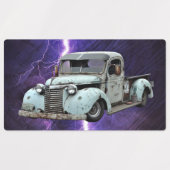 ヴィンテージブルートラック ラベル (デザイン2)