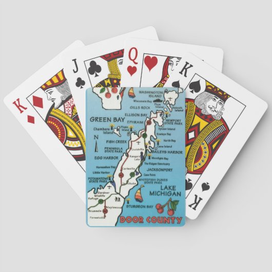 ヴィンテージブルードアカウンティトランプ トランプ (裏面)