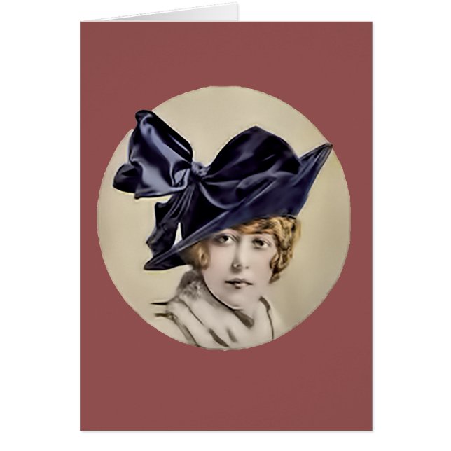 ヴィンテージブルーハット (正面)