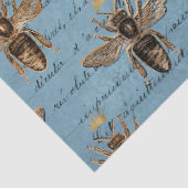 ヴィンテージブルーハニービーデクページティッシュペーパー 薄葉紙 (詳細)