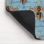 ヴィンテージブルーハニービー マウスパッド (コーナー)