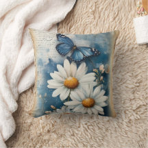 ヴィンテージブルーバタフライとデイジー | 農家