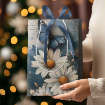 ヴィンテージブルーバタフライとデイジー | 農家