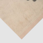 ヴィンテージブルーバタフライエフェメラデクページティール（緑がかった色）ティス 薄葉紙 (詳細)