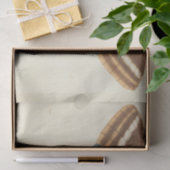 ヴィンテージブルーバタフライエフェメラデクページティール（緑がかった色） 薄葉紙 (ギフト)