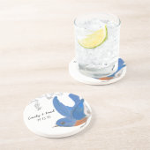 ヴィンテージブルーバードコースター コースター (側面)