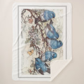 ヴィンテージブルーバード シェルパブランケット (正面)