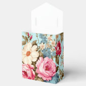 ヴィンテージブルーピンクフローラガーデン フェイバーボックス (オープン)