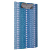 ヴィンテージブルーフローラの壁紙パターン クリップボード (右)