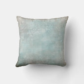 ヴィンテージブルーフローラレフェイクース クッション (裏面)