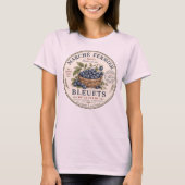 ヴィンテージブルーベリーラベル Tシャツ (正面)