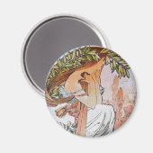 ヴィンテージブルームーン女神 マグネット (正面/裏面)