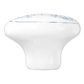 ヴィンテージブルーモノグラム セラミックノブ (側面)