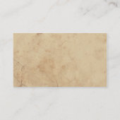 ヴィンテージブルーラブバード 名刺 (裏面)