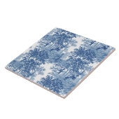 ヴィンテージブルーランドスケープ枠(UrnsおよびColumnsを含む) タイル (側面)