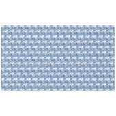 ヴィンテージブルーランドスケープ枠（UrnsおよびColumnsを含む） テーブルクロス (正面(横))