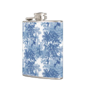 ヴィンテージブルーランドスケープ枠（UrnsおよびColumnsを含む） フラスク (左)