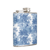 ヴィンテージブルーランドスケープ枠（UrnsおよびColumnsを含む） フラスク (右)