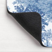 ヴィンテージブルーランドスケープ枠(UrnsおよびColumnsを含む) マウスパッド (コーナー)