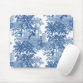 ヴィンテージブルーランドスケープ枠(UrnsおよびColumnsを含む) マウスパッド (マウス)