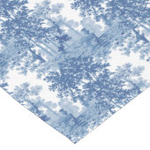 ヴィンテージブルーランドスケープ枠(UrnsおよびColumnsを含む) ロングテーブルランナー (コーナー)