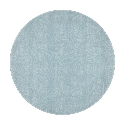 ヴィンテージブルーラークスパーフラワーパターン カッティングボード (正面)