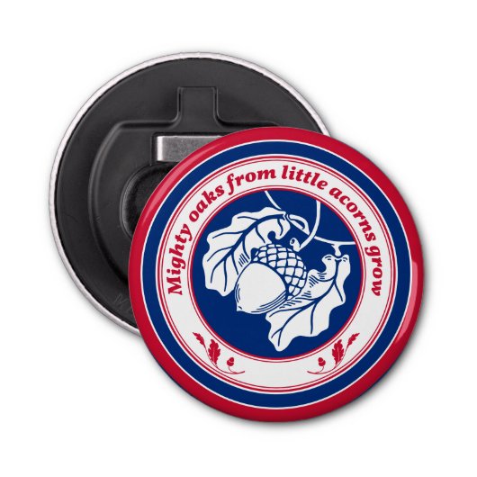 ヴィンテージブルーレッド諺オークアコン離れズ 栓抜き (正面)