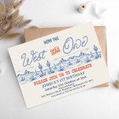 ヴィンテージブルーロデオウェストは1歳の誕生日だった 招待状