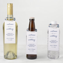 ヴィンテージブルー水色フローラ結婚