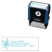 ヴィンテージブルー誕生発表少年 セルフインキングスタンプ (インサイチュ)