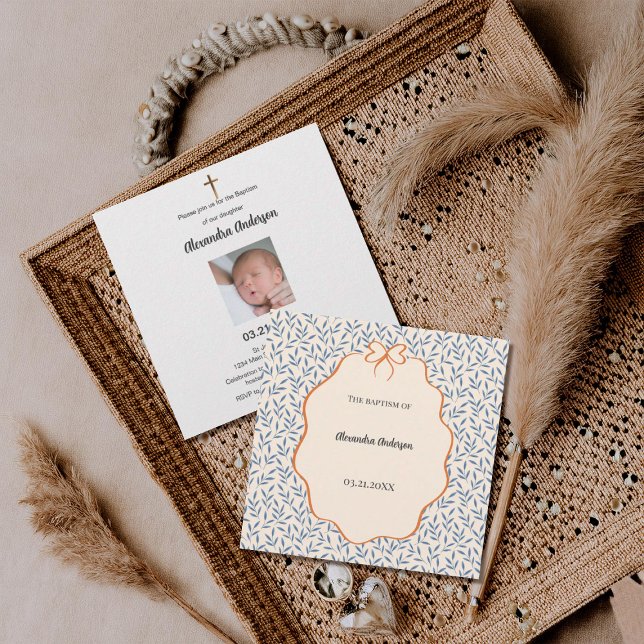 ヴィンテージブルー離れフローラフォトバプテスマ (クリエイターアップロード済み)