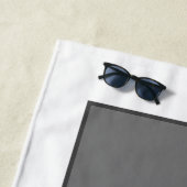 ヴィンテージブルー1956トラック ビーチタオル (インサイチュ)