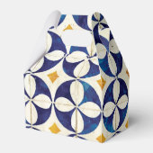 ヴィンテージブルー&イエローポルトガル結婚柄 フェイバーボックス (裏面サイド)