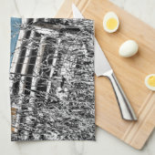 ヴィンテージブルー キッチンタオル (四つ折り)