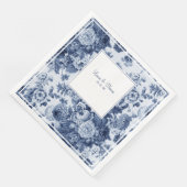 ヴィンテージブルー&ホワイトフローラ結婚ズ (コーナー)