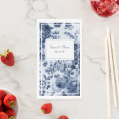 ヴィンテージブルー&ホワイトフローラ結婚ズ (インサイチュ)