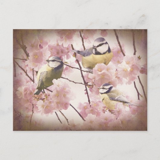 ヴィンテージブルー ポストカード (正面)