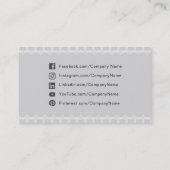 ヴィンテージブルー 名刺 (裏面)