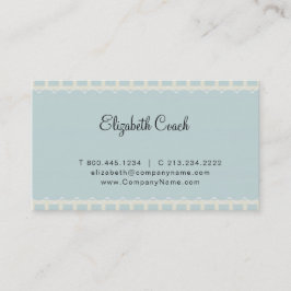 ヴィンテージブルー 名刺