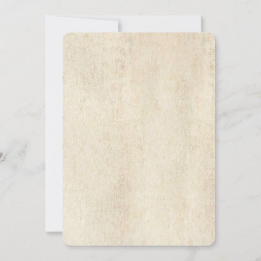 ヴィンテージブレックファーストウィズサンタホリデイ招待状 招待状 (裏面)