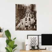 ヴィンテージブロムフィールド通りボストンマサチューセッツ州1916 ポスター (ホームオフィス)