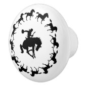 ヴィンテージブロンクカウボーイライダードロワープル セラミックノブ (右)