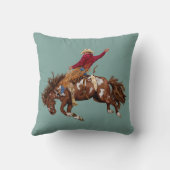 ヴィンテージブロンコライダー クッション (裏面)