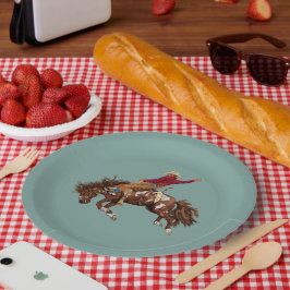 ヴィンテージブロンコライダー ペーパープレート